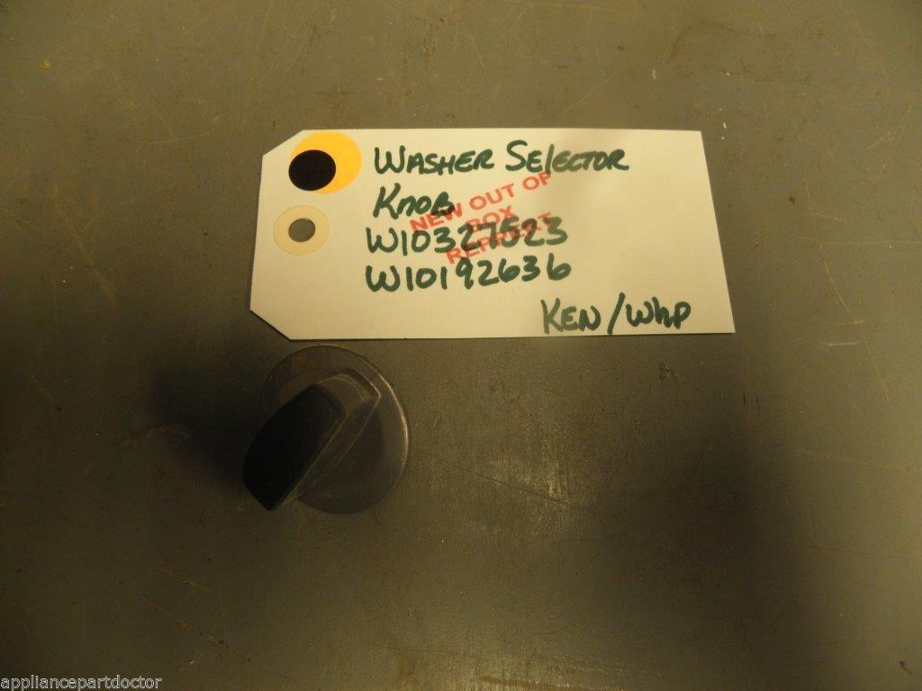 Kenmore Whirlpool Washer Selector Knob W10327523 W10192636 NEW W/O BOX Kenmore Whirlpool Washer Selector Knob W10327523 W10192636 NEW W/O BOX